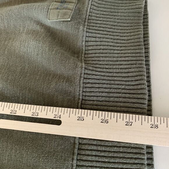 Tommy Hilfiger Henley Sweater Mens XXL Roll Crew Collar Pocket in Sleeve VTG - Picture 11 of 15